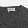 Pull Col Rond Charcoal
