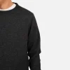 Pull Col Rond Charcoal