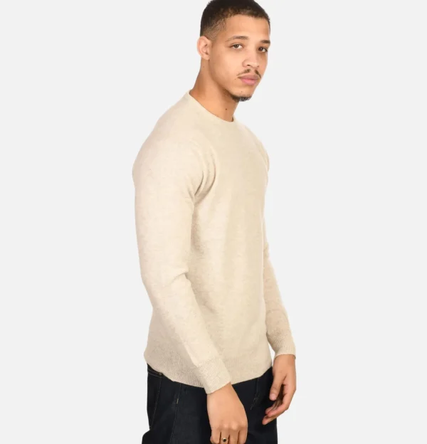 Pull Col Rond Linen