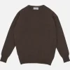 Pull Col Rond Mocha
