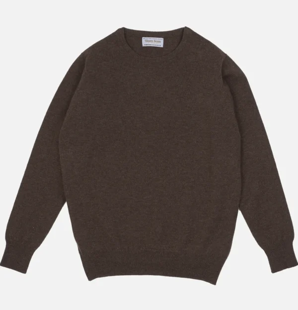 Pull Col Rond Mocha