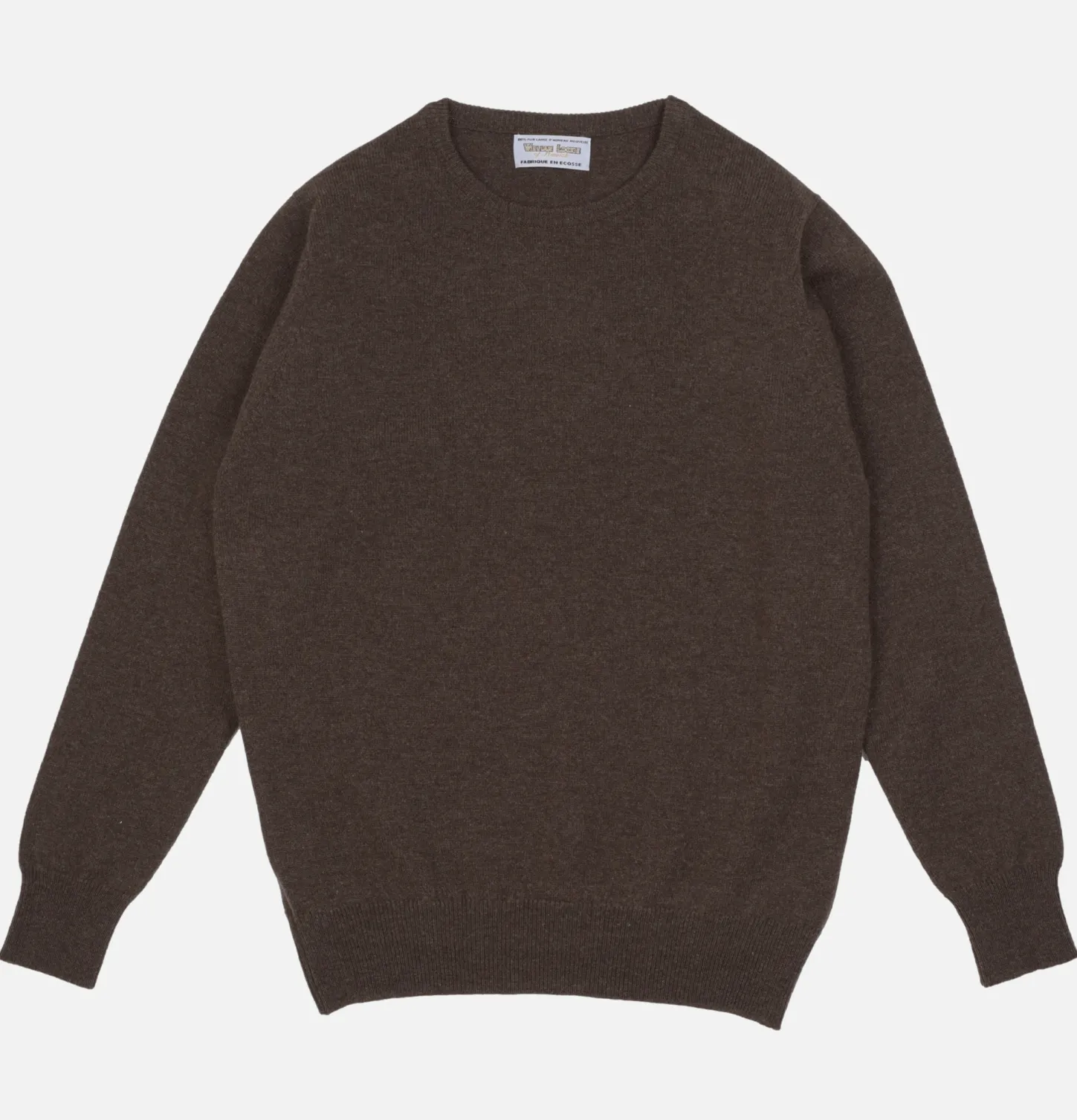 Pull Col Rond Mocha