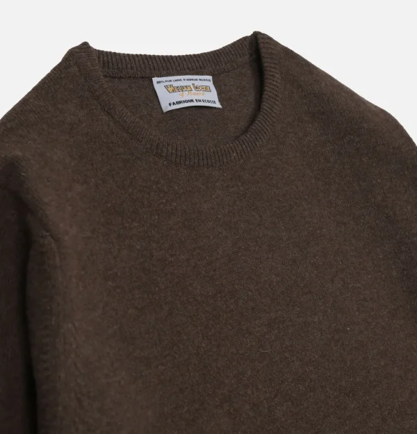 Pull Col Rond Mocha