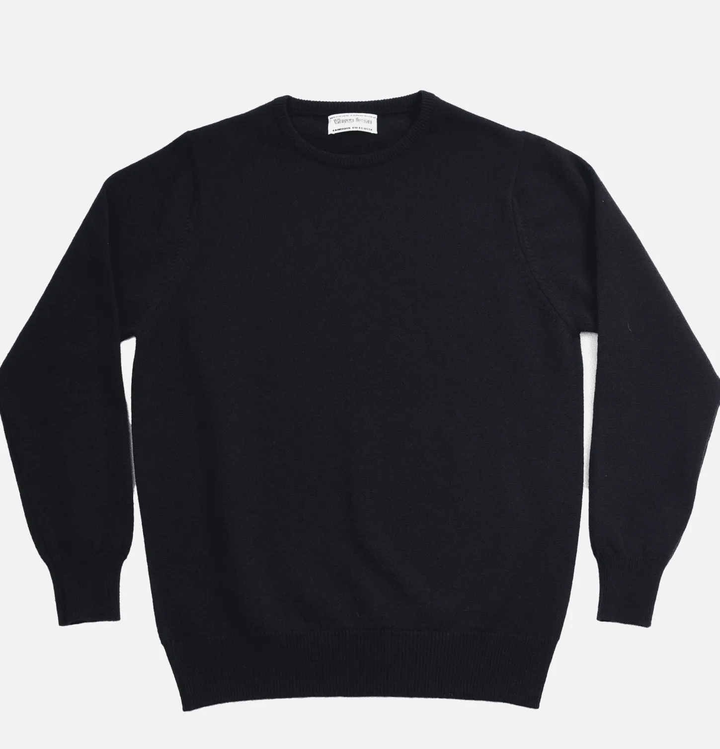 Pull Col Rond Navy