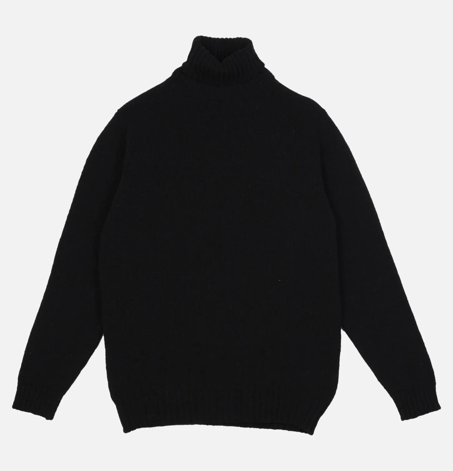 Pull Col Roulé Aryan Black