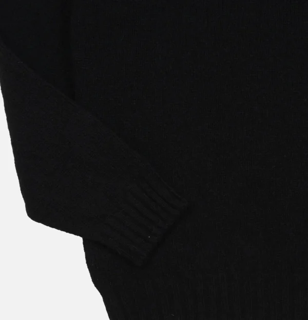 Pull Col Roulé Aryan Black