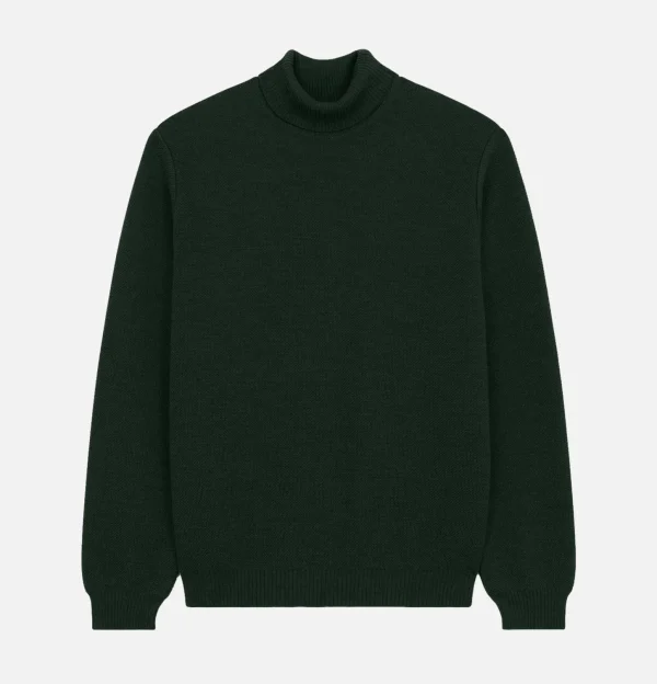 Pull Col Roulé Youri Green