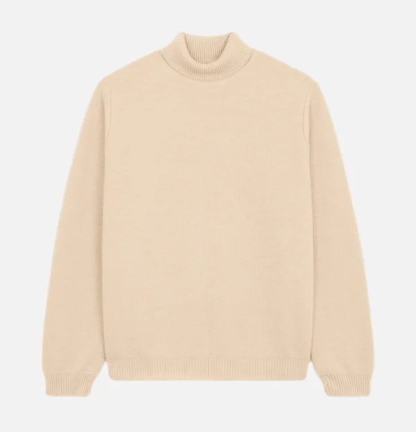 Pull Col Roule Youri Natural
