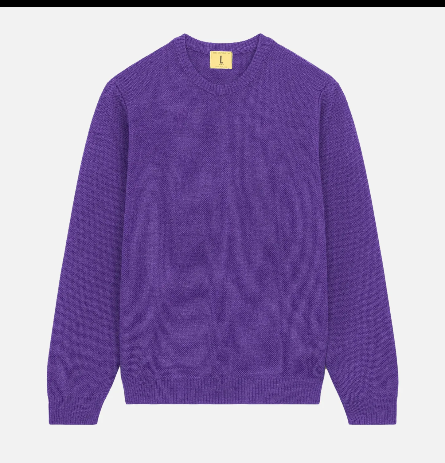 Pull Youri Col Rond Violet