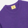 Pull Youri Col Rond Violet