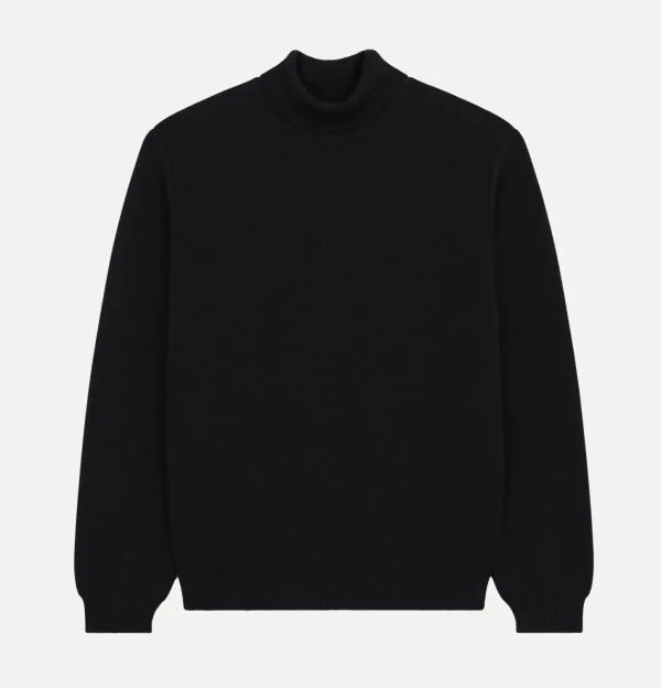 pull_youri_col_roul_black_0.webp Pull Youri Col Roulé Black