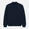 Pull Youri Col Roulé Navy