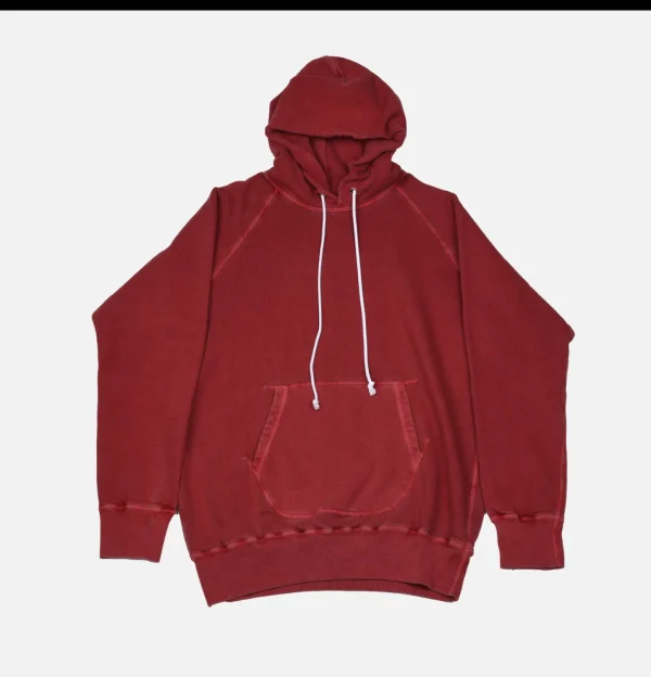 Pullover Hood Sweat Red