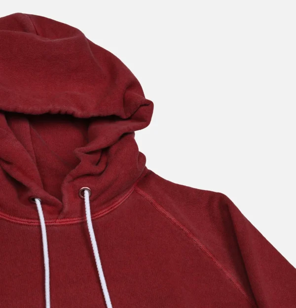 Pullover Hood Sweat Red