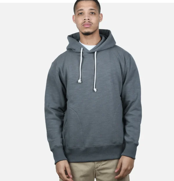 Pullover Hooded Sweatshirt Stone Grey