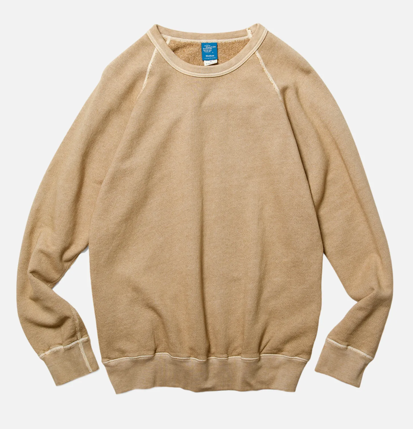 Raglan Crew Sweat Latte