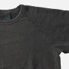 Raglan Crew Sweat P-black