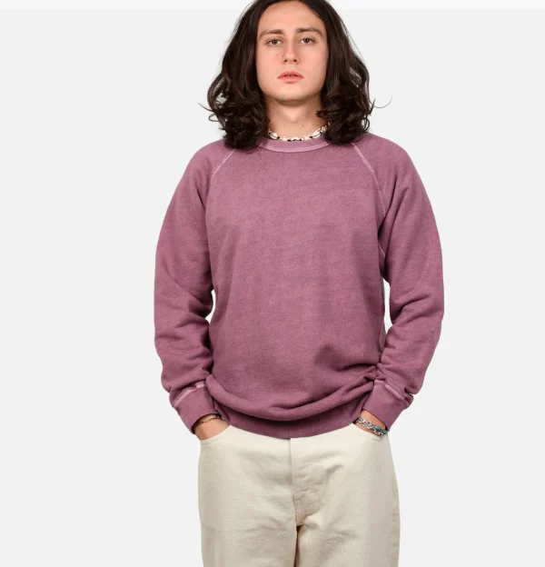 Raglan Crewneck Sweat Azuki