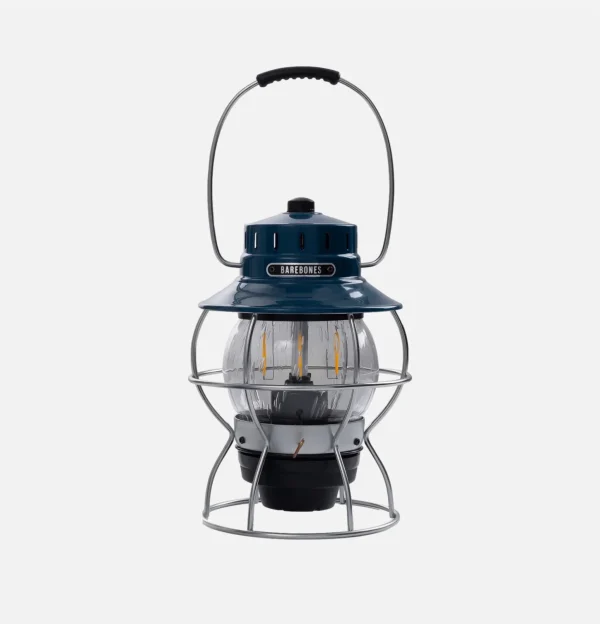 Railroad Lantern Ocean Blue