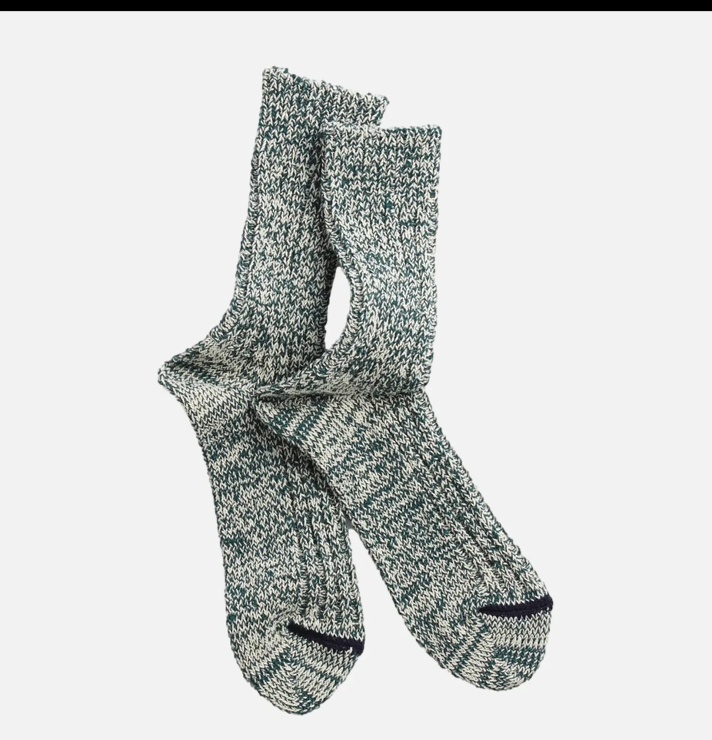 Recycle Cotton Ribbed Socks