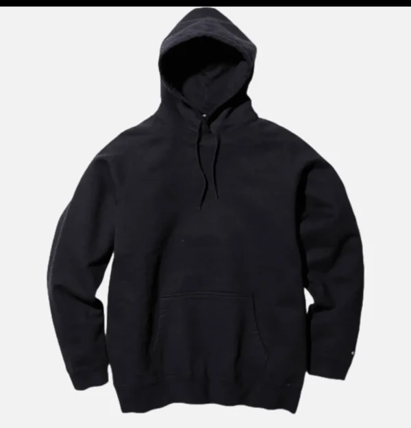 Recycled Cotton Hoodie Black