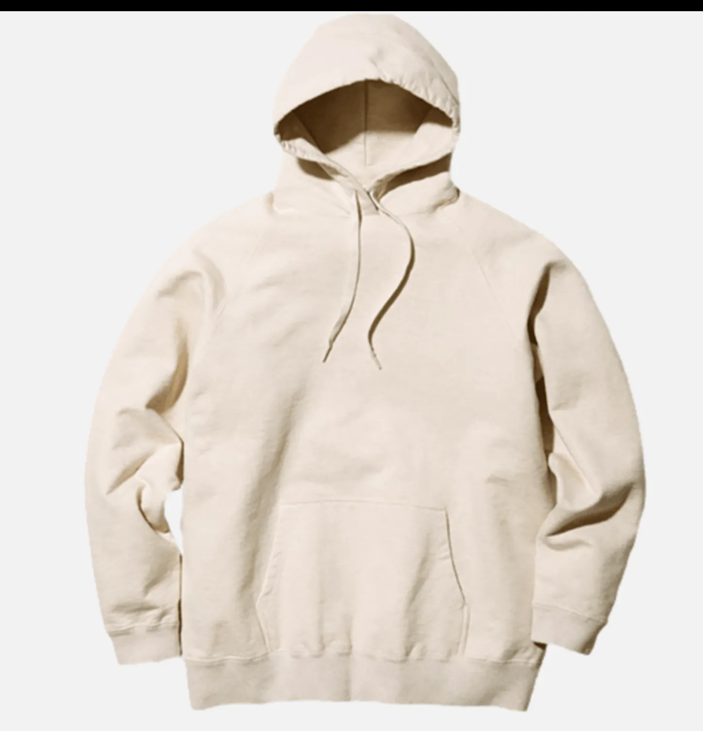 Recycled Cotton Hoodie Oatmeal
