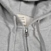 Recycled Cotton Zipup Hoodie Grey