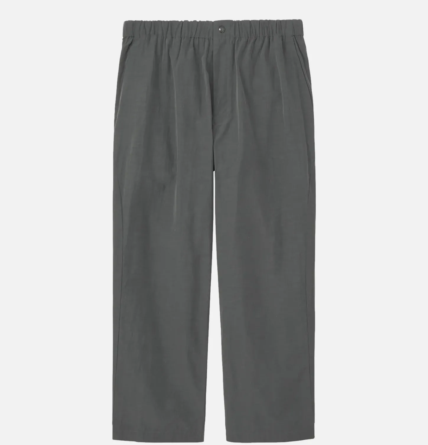 Relax Straigh Easy Pants Charcoal