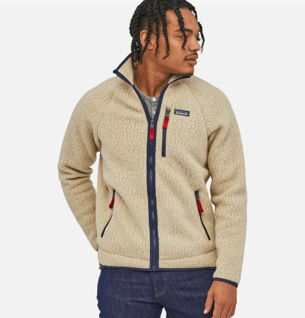 Retro Pile Jacket El Cap Khaki