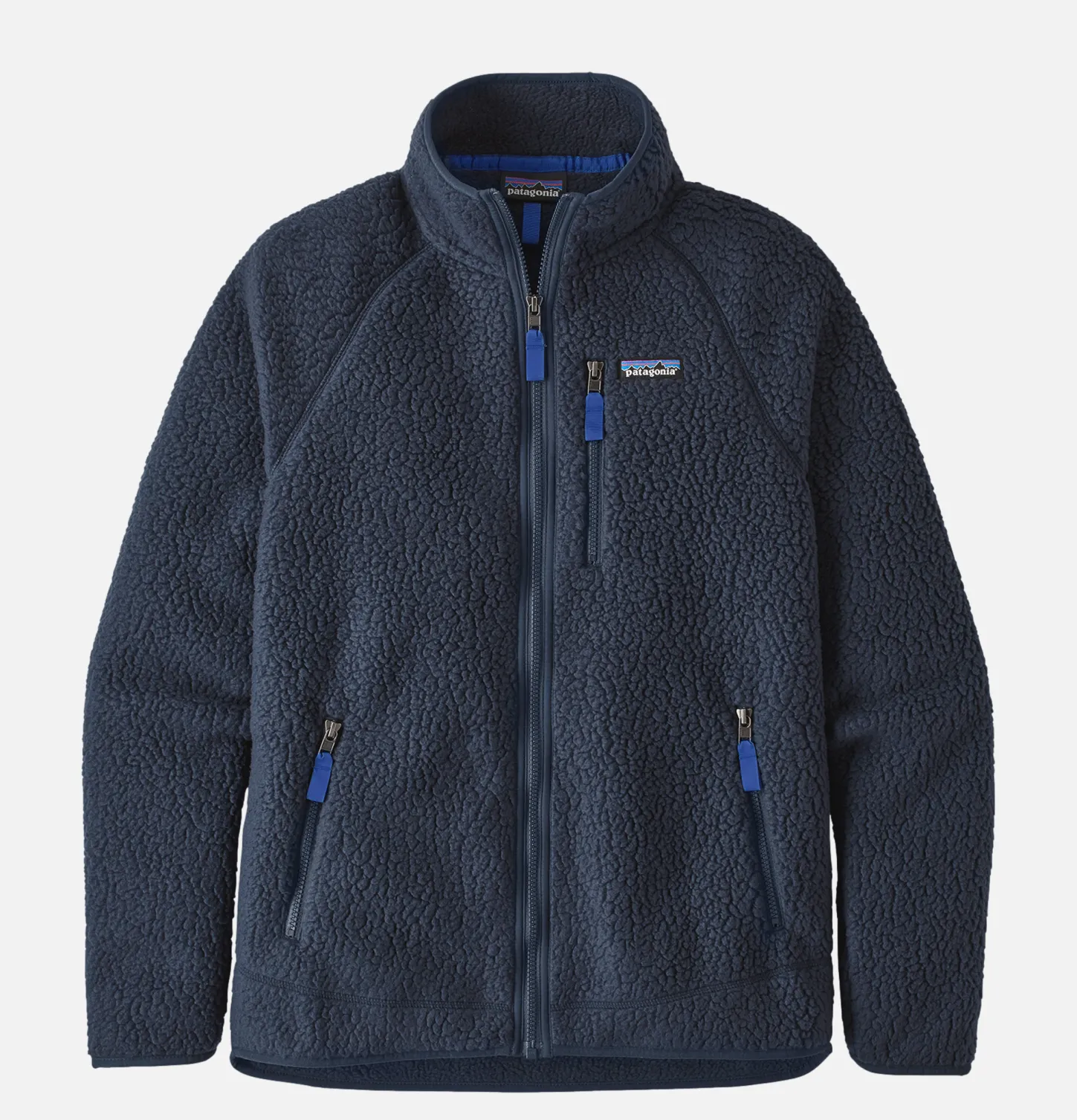 Retro Pile Jacket New Navy