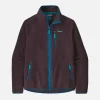 Retro Pile Jacket Obsidian Plum