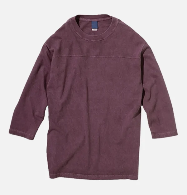 80s Football Tee Bordeaux