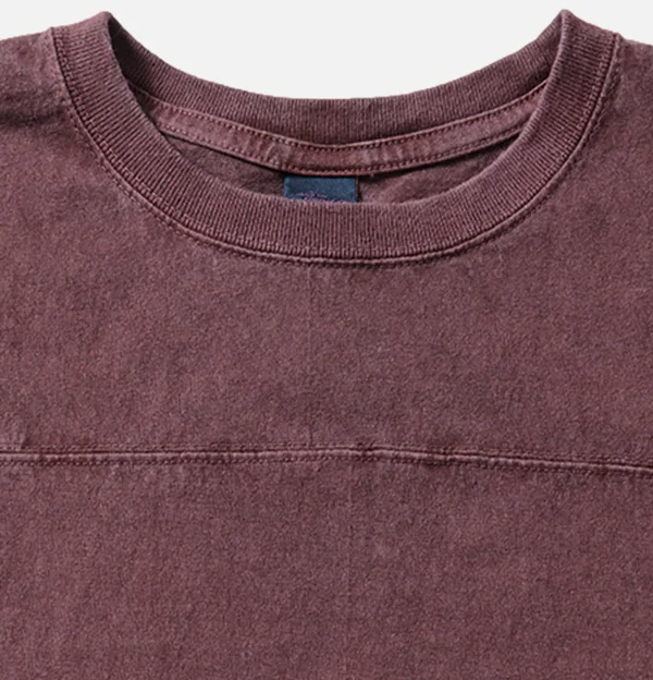 80s Football Tee Bordeaux