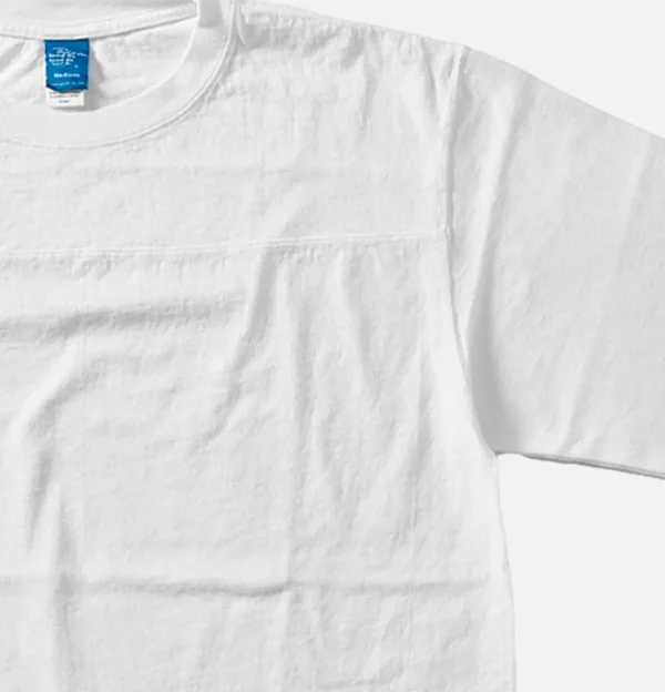 80s Football Tee White