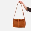 Sac Satchel Persimmon & Tan