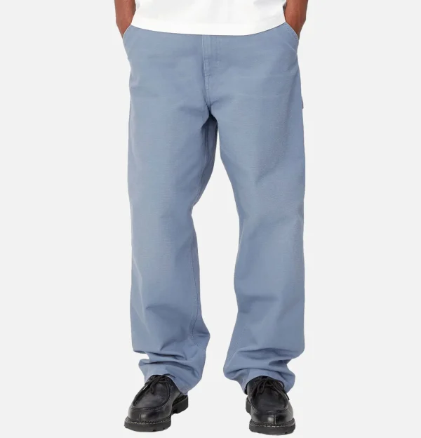 Single Knee Pant Bay Blue Aged