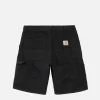 Single Knee Short Black