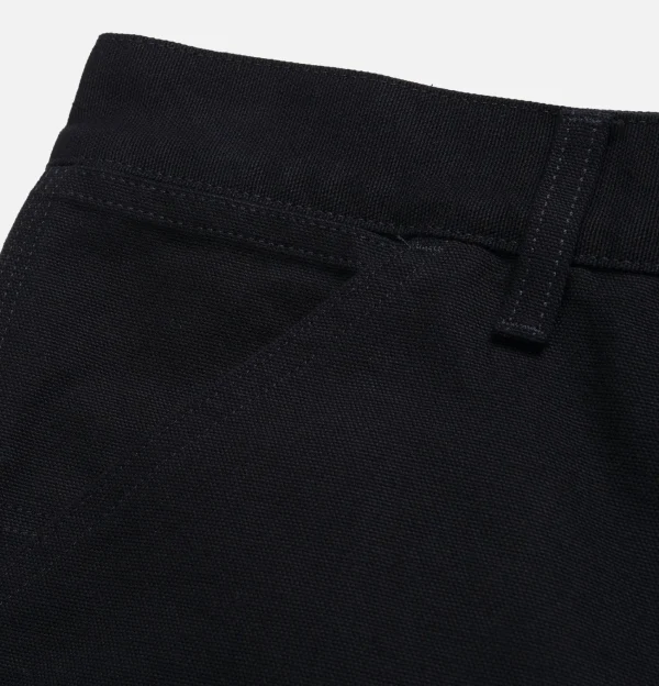 Single Knee Short Black