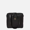 Small Zipper Tote Black