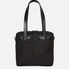 Small Zipper Tote Black