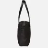 Small Zipper Tote Black