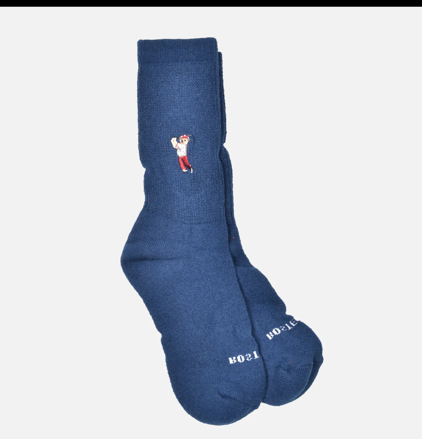 Socks Golf Bear Navy