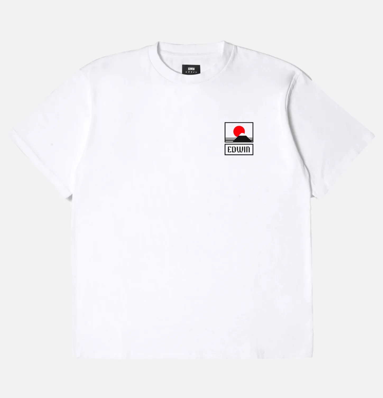 Sunset On Mt Fuji Tee White