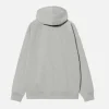 Sweat Hooded Chase Grey Heath