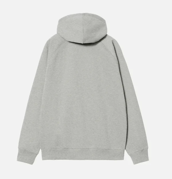 Sweat Hooded Chase Grey Heath