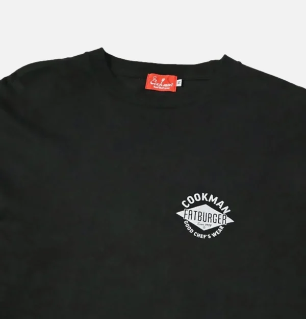 Tee Shirt Long Sleeves Fat Black