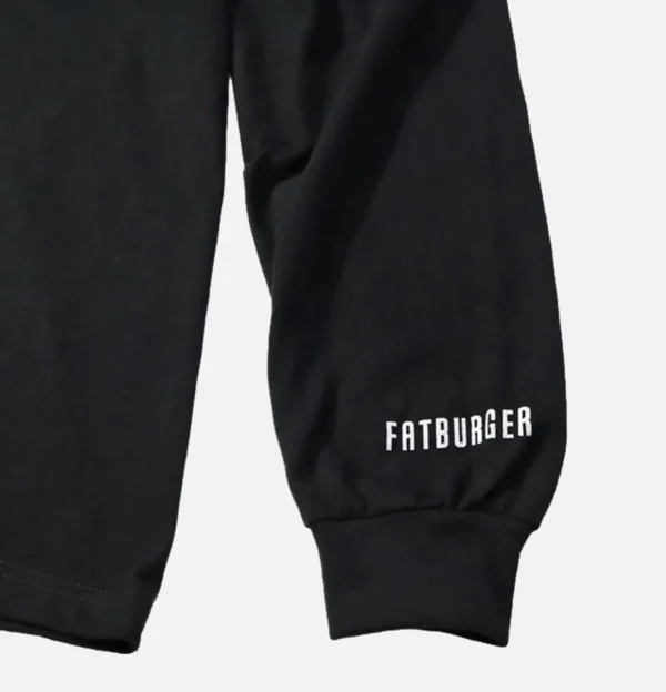 Tee Shirt Long Sleeves Fat Black