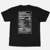 Tee Shirt Nutrition Facts Black