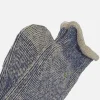 Thick Pile Crew Socks Ink Blue