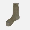 Thick Pile Crew Socks Olive